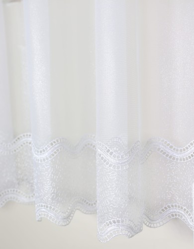 Firana Markizeta SHINE Z HAFTEM wys. 180  Na Metry 