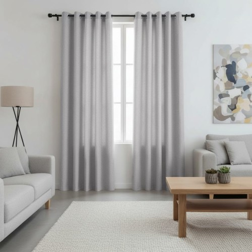 Zasłona Gotowa Colorado SILVER Przelotki Taśma Na Wymiar  