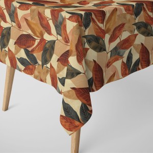 Obrus Gotowy Liście 25360 Na Wymiar 