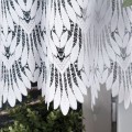 Firana Żakardowa 018989 Biała  wys: 130 cm Na Metry   