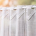 Zazdrostka Żakardowa 362870 Biała  wys: 70 cm Na Metry    