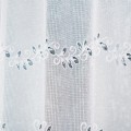 Zazdrostka Żakardowa 018534 Biała  wys: 60 cm Na Metry   