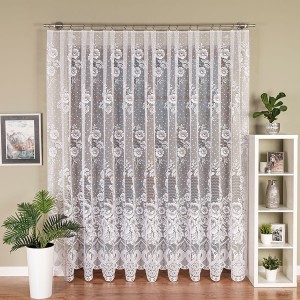 Firana Żakardowa 361100 Biała Na Metry wys: 230 cm  