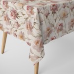 Obrus Gotowy Na Wymiar Różowe Kwiaty 25180