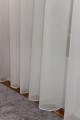 Firana Batyst Sable Błysk Ecru wys. 300 cm Na Metry 