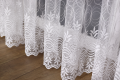 Firana Haftowana ANA Biała wys: 280 cm  Na Metry  