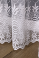 Firana Haftowana ANA Biała wys: 280 cm  Na Metry  