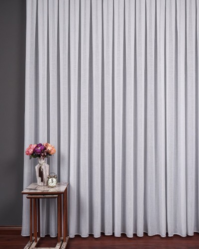 Firanka Gotowa Lniana Matowa LENO LNIANA 5500 Na Wymiar