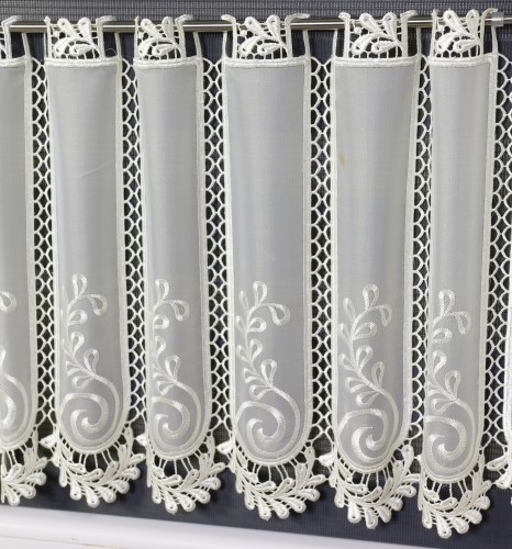 Zazdrostka Woal z Gipiurą Ecru wys: 40 cm Na Metry 