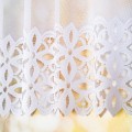 Zazdrostka Żakardowa 018869 Biała wys:75 cm Na Metry 