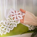 Zazdrostka Żakardowa 018869 Biała wys:75 cm Na Metry 