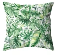 Poszewka Wodoodporna Na Poduszkę Liście Zielona Monstera