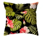 Poszewka Wodoodporna Na Poduszkę Ogród Monster Kwiaty