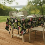 Obrus Gotowy Wodoodporny Monster Kwiaty Na Wymiar  
