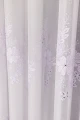 Firana Woal Francuski Sable z Haftem ESTELA  Biała  wys: 280 cm Na Metry  