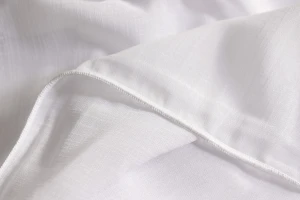 Firana Batyst Natura Matowy Len Biała wys.320 cm Na Metry