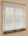 Firana Żakardowa VERONA 0007197  Biała Na Metry wys: 150 cm   