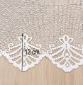 Firana Gotowa Żakardowa STELLA 0044465 Biała wys. 250 cm Taśma Marszcząca  Na Wymiar  