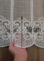 Firana Żakardowa SIENA  0044226 Biała Na Metry wys: 180 cm   