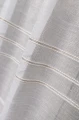 Firana  Sable Błysk Biała z Beżowymi Pasami  wys. 300 cm Na Metry  