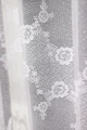 Firana Żakardowa w Łuku DANA  Biała Gotowa  300 cm x 165 cm  