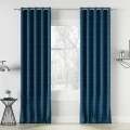 Tkanina na Zasłony Velvet Milan EFE 114 Ciemny Błękitny szer: 300 cm