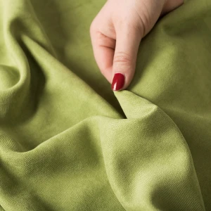 Tkanina na Zasłony Velvet Milan EFE 310 Zielony szer: 300 cm 