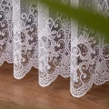Firana Żakardowa 019461 Biała Na Metry wys: 250CM 