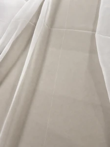 Tkanina Woal Gładki Biały wys. 300 cm II GATUNEK