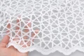 Firana Żakardowa Liliana 7258 Biała wys: 230 cm Na Metry  