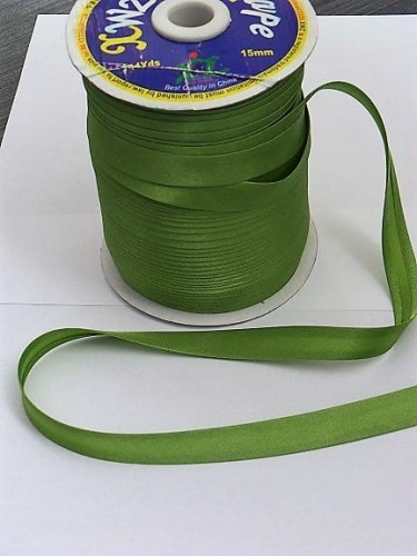 Lamówka 15 mm  "L2"  Zielony Ciemny